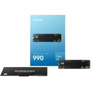 SSD Samsung 990 - M.2 2280 Interne - 2 To - PCI Express NVMe (PCI Express NVMe 4.0 x4) - Noir - Ordinateur de bureau, Note