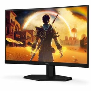 AOC C24G42FE 24.0" (61.0 cm) Class Full HD Curved Screen Gaming LED Monitor - 16:9 - Black, Red - 23.6" (59.9 cm) Viewable