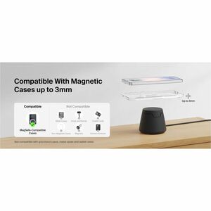 Belkin UltraCharge WIZ052 Induction Charger - For Smartphone, Smartwatch, iPhone - 15 V Input - 2 A - 5 V DC Output - Inpu