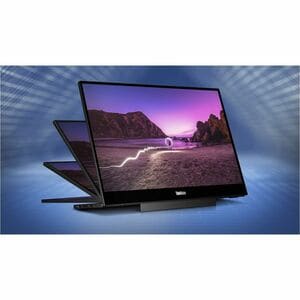Lenovo ThinkVision M16 16" Class WUXGA LED Monitor - 16:10 - Eclipse Black - 16" Viewable - In-plane Switching (IPS) Techn