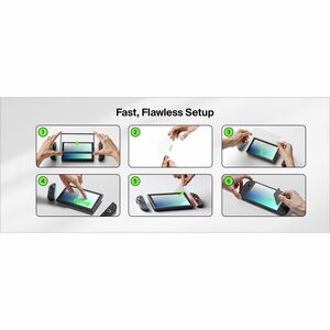 Belkin ScreenForce 9H Tempered Glass Anti-glare Screen Protector for Nintendo - Clear - For LCD Gaming Console - Scratch R