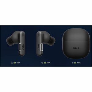 Dell Pro Plus EB525 True Wireless Earbud Stereo Earset - Microsoft Teams Certification - Binaural - In-ear - 30 m (1181.10