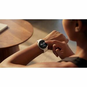Samsung Galaxy Watch9 SM-L345F Smart Watch - 42.70 mm Case Height - 40.40 mm Case Width - Cream Body Color - Cream Band Co
