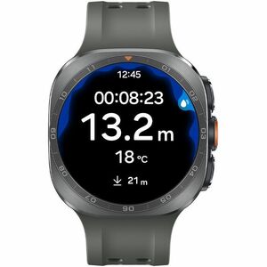 Samsung Galaxy Watch Ultra2 SM-L715F Smart Watch - 47.40 mm Case Height - 47.10 mm Case Width - Titanium Silver Body Color