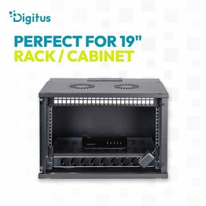 Digitus 1U Aluminum PDU, rackmountable, 9x Safety outlet. Rack-Kapazität: 1U, Typ: Einphasig, Formfaktor: Rackmount. Anzah