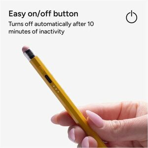ZAGG Stylus - Capacitive Touchscreen Type Supported - Yellow - iPad Device Supported