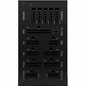 be quiet! Dark Power Pro 14 P14-PRO-1300W EPS12V, EPS 2.92, ATX 3.1 Modular Power Supply - 1.30 kW - Black - ATX - 120 V A