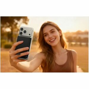 Belkin UltraCharge Pro Power Bank - White - For Qi2-enabled Device, MagSafe-enabled Device, iPhone - 1 x Type-C 25W - 1000