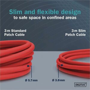 Digitus 30 cm Kategorie 6a Netzwerkkabel - 10 Stück - Cable for Netzwerkgerät - 10 Gbit/s - Patchkabel - Abschirmung - Shi