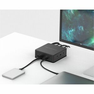 Belkin Connect USB Type C Docking Station for Mouse, Keyboard, Desktop PC, Headphone, Monitor, Notebook - Charging Capabil