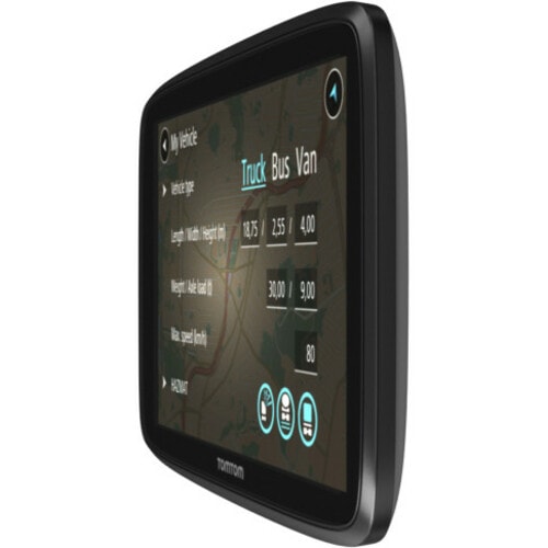 TomTom GO 520 Automobile Portable GPS Navigator - Mountable - 12.7 cm (5") - Touchscreen - Speed Camera Detector, Micropho