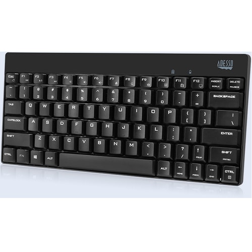 WRLS MINI KEYBOARD/MOUSE 2.4 GHZ SPILL RESISTANT