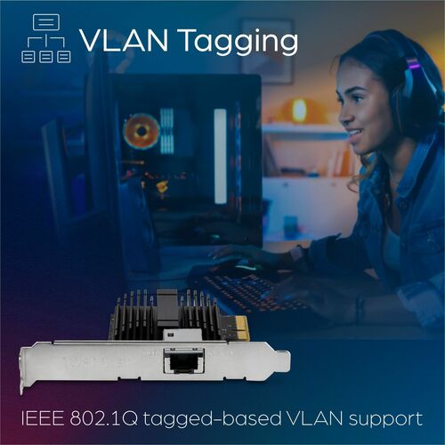 10 GIGABIT PCIE NETWORK ADAPTER IN