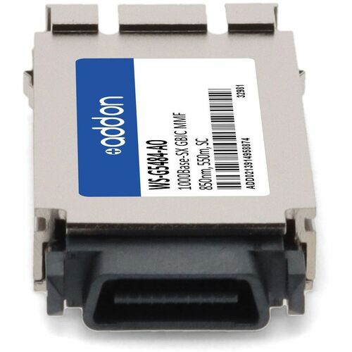 AddOn WS-G5484-AO GBIC - 1000Base-SX - For Data Networking - Optical Fiber - Multi-mode