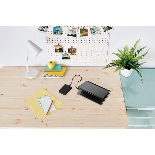 WD Elements SE Tragbar Festplatte - 2,5" Extern - 4 TB - Schwarz - USB 3.0