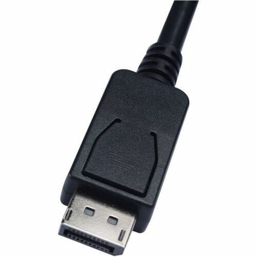 V7 V7DP2HD-03M-BLK-1E 3.05 m DisplayPort/HDMI A/V Cable - Cable for PC, Monitor, Projector - First End: 1 x DisplayPort Di