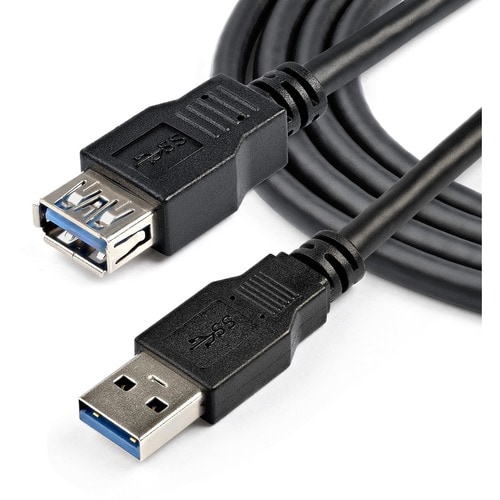 StarTech.com Cable USB 3.0 (5Gbps) de 2m Extensor Alargador - USB A Macho a Hembra - 5Gbit/s - Apantallado - Níquel Conect