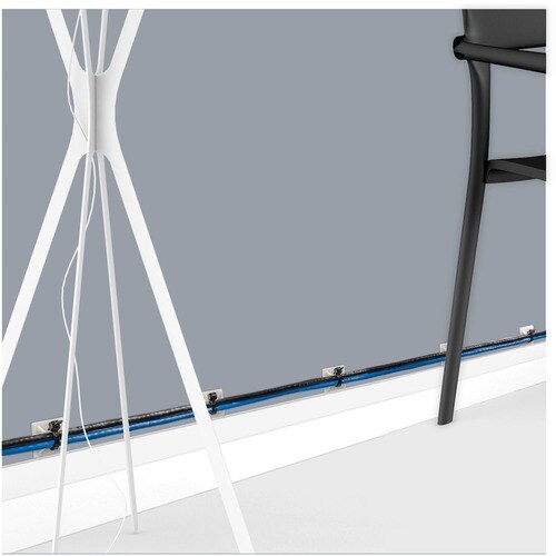 StarTech.com 100 Pack Cable Tie Mounts with Adhesive Tape for 0.21in (5.5mm) Wide Ties - Nylon/Plastic Zip Tie Mounts - 94