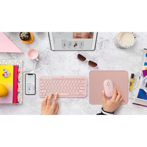 Mouse Pad Logitech Studio Series - Rosa
