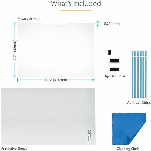 StarTech.com Filtro de Privacidad para Laptop de 14in 16:9 Táctil de Voltear - Anti Luz Azul Antirreflejo - Protector - Pa