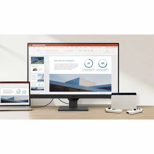 BenQ GW2790 27" (68.6 cm) Class Full HD LED Monitor - 16:9 - Black - 27" (68.6 cm) Viewable - In-plane Switching (IPS) Tec