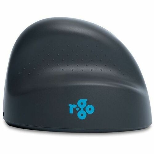 R-Go Basic Vertical Mouse Maus - Bluetooth/Radio-Frequenz - USB-Typ C - Optisch - 3 Taste(n) - Grau - PC, Mac - Kabellos -