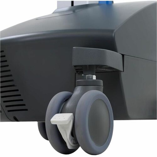 Ergotron StyleView Display Cart - TAA Compliant - 14.06 kg Load Capacity - 4 Casters - Aluminium - Dark Grey - 61 cm (24")