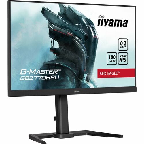 iiyama G-MASTER GB2770HSU-B6 27" Class Full HD Gaming LED Monitor - 16:9 - Matte Black - 68.6 cm (27") Viewable - Fast IPS