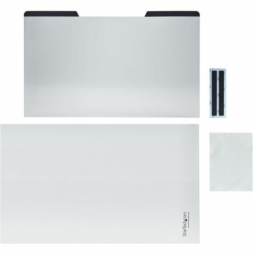 StarTech.com Polyethylene Terephthalate (PET), Polyethylene Anti-glare Privacy Screen Filter - Black - 1 - TAA Compliant -