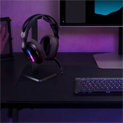 Logitech G G522 Wired/Wireless Over-the-head Stereo Gaming Headset - Black - Binaural - Circumaural - 3000 cm - Bluetooth 