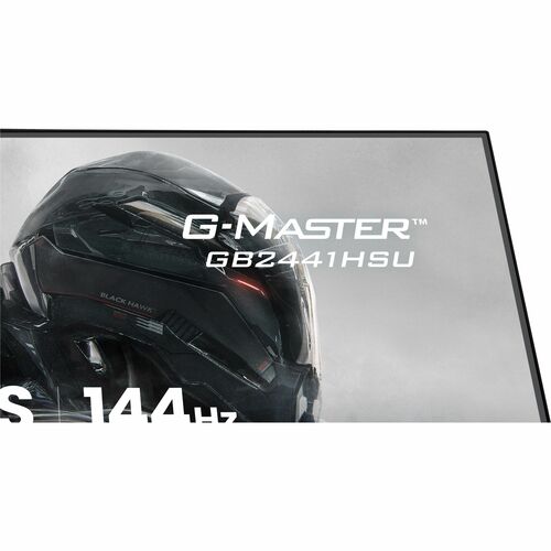 iiyama G-MASTER Black Hawk GB2441HSU-B1 24 Zoll Klasse Full HD Gaming-LCD-Monitor - 16:9 Format - Mattschwarz - 60,5 cm (2
