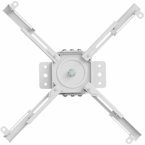 Neomounts CL25-550WH1 Ceiling Mount for Projector - White - Height Adjustable - 35 kg Load Capacity - Steel