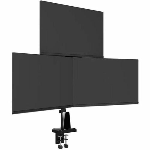 DS60-600BL2-1 TRIPLE MONITOR ARM - 10-32IN - 0-9 KG19 8 LBS (
