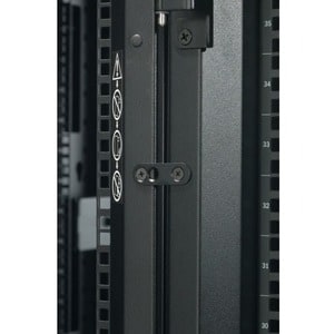 APC by Schneider Electric NetShelter 42U Enclosed Cabinet Rack Cabinet for Storage, Server - 482.60 mm Rack Width - Black 