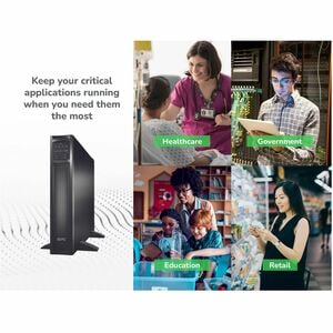 APC Smart-UPS X, Line Interactive, 3kVA, Rack/tower convertible 2U, 100V-127V, 3x 5-15R+3x 5-20R+1x L5-30R NEMA, SmartSlot