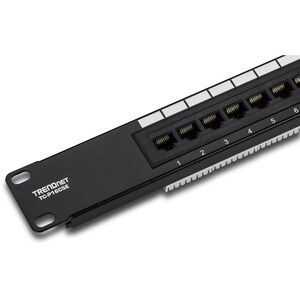 TRENDnet 16 Port(s) Network Patch Panel - 16 x RJ-45