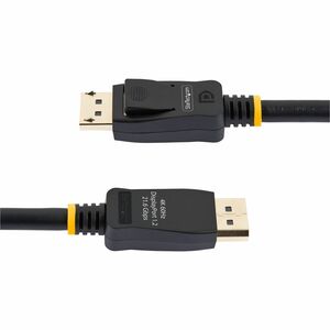StarTech.com 6ft (2m) DisplayPort 1.2 Cable, 4K x 2K UHD VESA Certified DisplayPort Cable, DP Cable/Cord for Monitor, w/ L