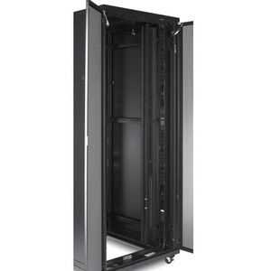 APC NetShelter SV, Server Rack Enclosure, 42U, Black, 2057H x 800W x 1060D mm, with Roof, Castors, Feet, 4 Brackets, Botto