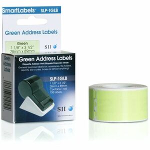 Seiko Green Address Labels - Perfect for Address Labels for Office Mailings, Invitations, Christmas Cards and more.