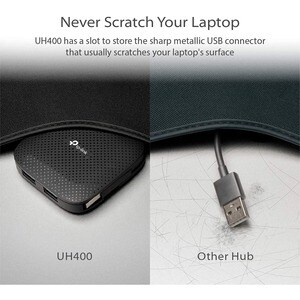TP-Link UH400 USB-Hub - USB 3.0 Typ A - Extern - 4 Total USB Port(s) - 4 USB 3.0 Port(s) - Mac, Linux, PC