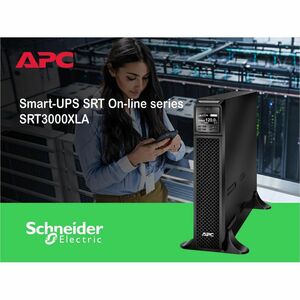 APC Smart-UPS On-Line, 3kVA, Tower, 120V, 8x 5-20R+1x L5-30R NEMA outlets, SmartSlot, Extended runtime, W/O rail kit - Tow
