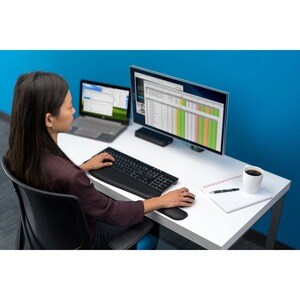 Kensington ErgoSoft Wrist Rest - TAA Compliant - 221 mm x 198.1 mm x 10.2 mm Dimension - Gel - 1