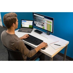 Kensington ErgoSoft Wrist Rest - TAA Compliant - 576.6 mm x 129.5 mm x 12.7 mm Dimension - Gel - 1