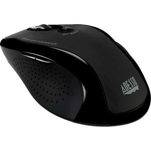 Adesso Tru-Form WKB-1500GB Keyboard & Mouse - English (US) - 1 Each - USB Membrane Wireless RF 2.40 GHz Keyboard - 105 Key