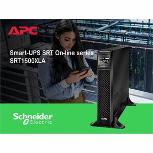 APC Smart-UPS On-Line, 1500VA, Tower, 120V, 6x 5-15R NEMA outlets, SmartSlot, Extended runtime, W/O rail kit - Rack-mounta