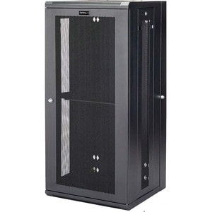 StarTech.com Wall Mount Server Rack Cabinet - 12U Rack - 17" Deep - Hinged Enclosure - Network Rack - Server Cabinet - 90.
