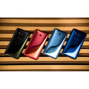 HTC U11 64 GB Smartphone - 5.5" Super LCD QHD 2560 x 1440 - 4 GB RAM - Android 7.1 Nougat - 4G - Black - Qualcomm Snapdrag