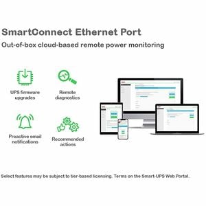 APC Smart-UPS, Line Interactive, 3kVA, Tower, 120V, 8 NEMA 5-15R+2 NEMA 5-20R outlets, SmartConnect Port+SmartSlot, AVR, L