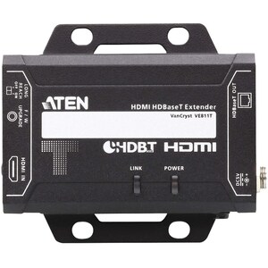 ATEN HDMI HDBaseT Extender (4K@100m) (HDBaseT Class A)-TAA Compliant - 1 Input Device - 1 Output Device - 492.13 ft Range 
