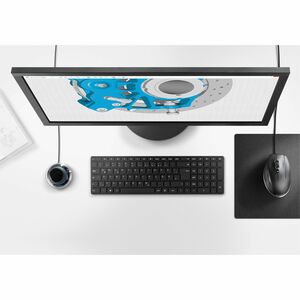 Dispositif d'Entrée 3D 3Dconnexion SpaceMouse - USB - 2 Programmable Button(s) - Noir, Argenté - Câble - Symétrique